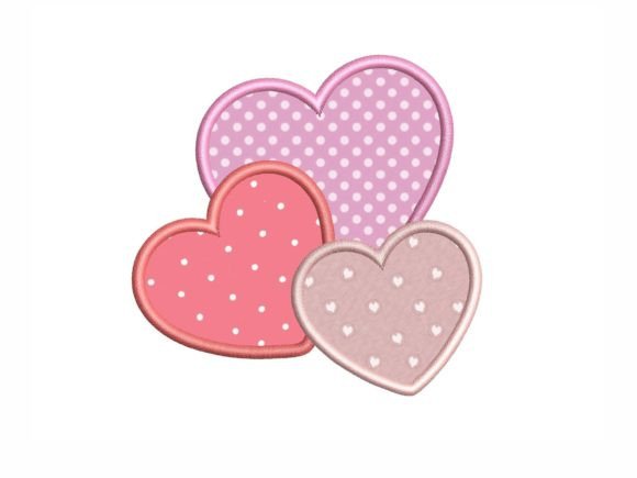 Applique Hearts: A Seasonal Embroidery Review