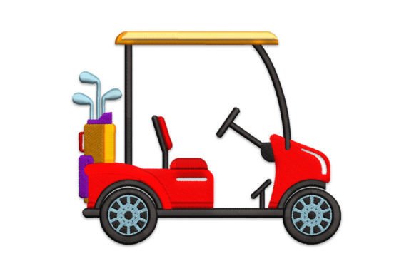 Golf Cart Embroidery Design Review