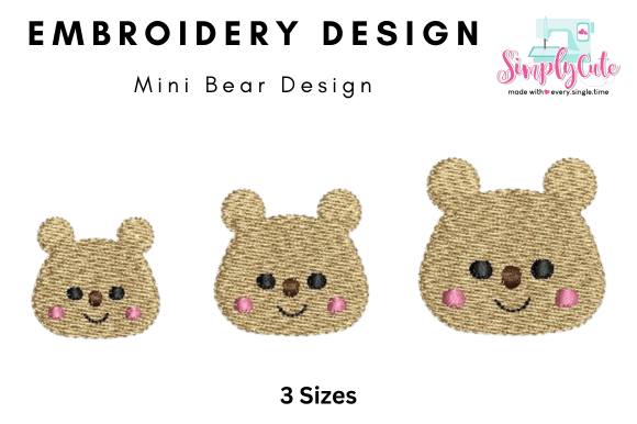 Mini Small Bear Embroidery Review