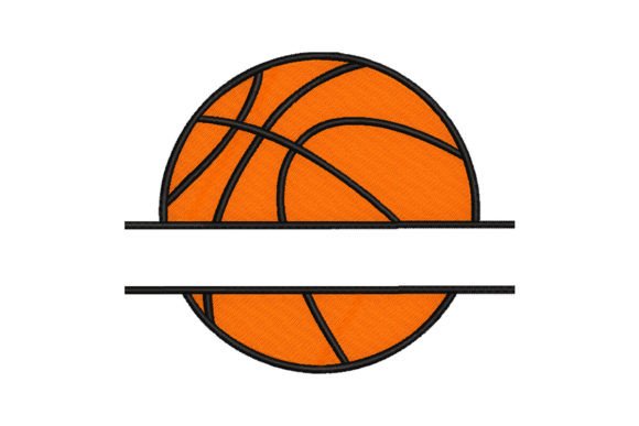 Split Basketball Embroidery Design Review