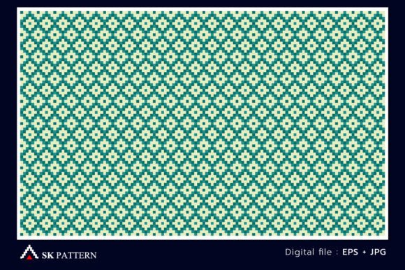 Vector Embroidery Pixcel Background